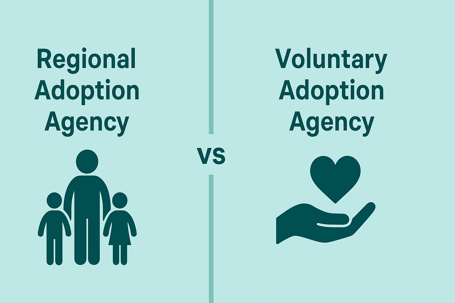 Regional Adoption Agency and Voluntary Adoption Agency?